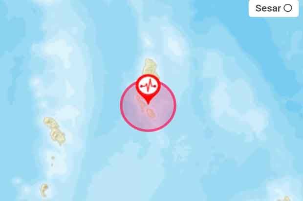 Kepulauan Talaud Diguncang Gempa 5,7 SR