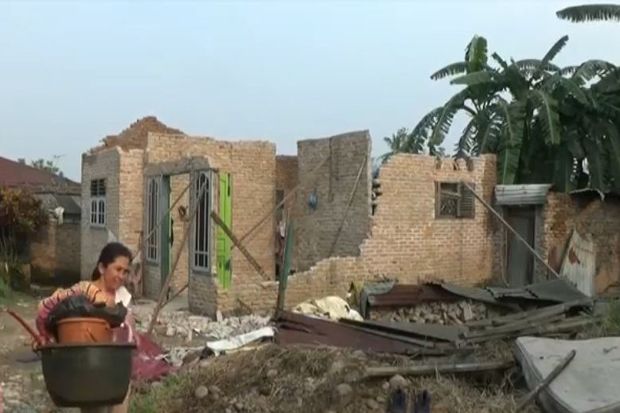 Puluhan Rumah di Deliserdang Rusak Diterjang Puting Beliung