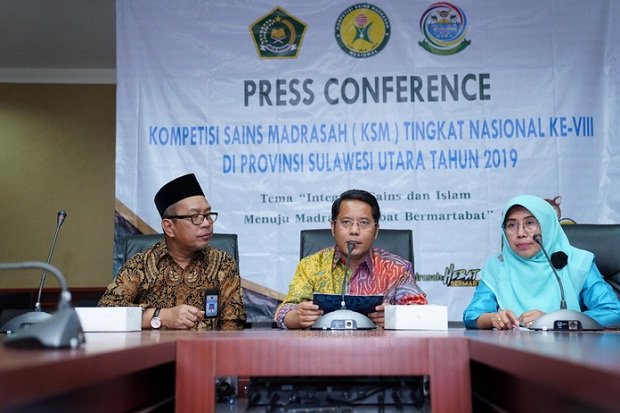 550 Siswa Bakal Ikuti Kompetisi Sains Madrasah Nasional di Manado