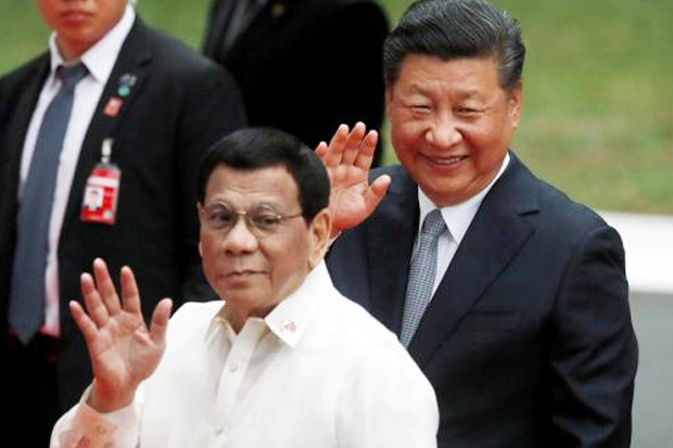 Sengketa LCS, Jinping Rayu Duterte dengan Kontrak Minyak dan Gas