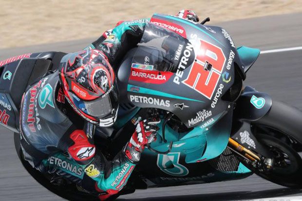 FP1: Fabio Quartararo Terdepan, Rossi Kepayahan