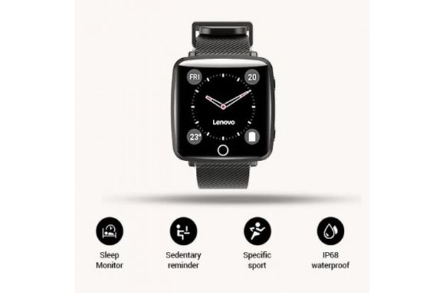 Smartwatch Lenovo Carme Diumumkan dengan Tampilan Warna dan IP68