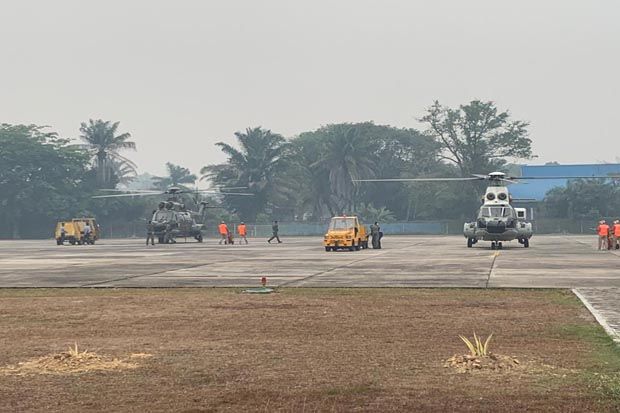 Ribuan Persnonel Gabungan Dikerahkan untuk Padamkan Karhutla di Riau