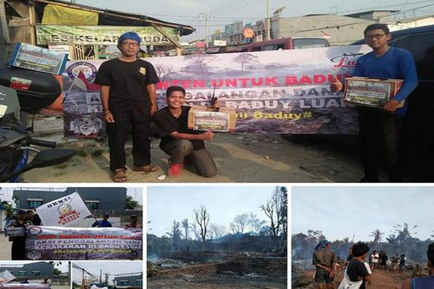 Rescue Perindo Galang Bantuan untuk Korban Kebakaran Baduy Luar