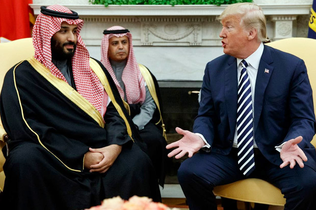 Trump Tawarkan Bantuan ke Saudi Balas Serangan Drone Houthi