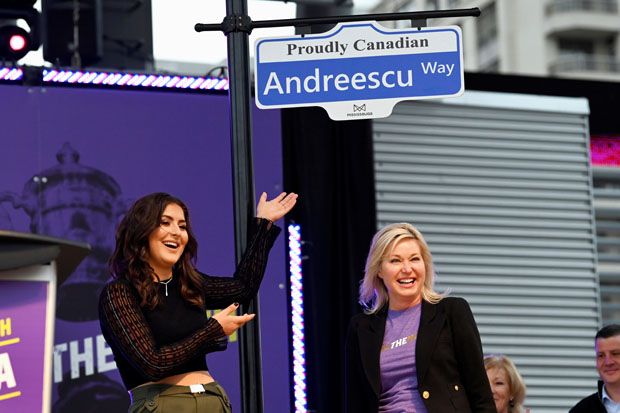 Bianca Andreescu Diabadikan Jadi Nama Jalan di Kanada