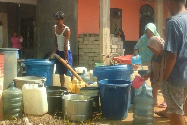 Kekeringan, Pemkab Lamandau Distribusikan Air Bersih di Dua Kecamatan