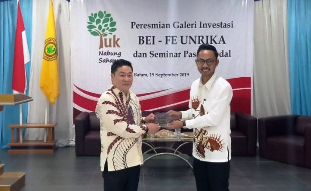 MNC Sekuritas Resmikan Galeri Investasi BEI Universitas Riau Kepulauan