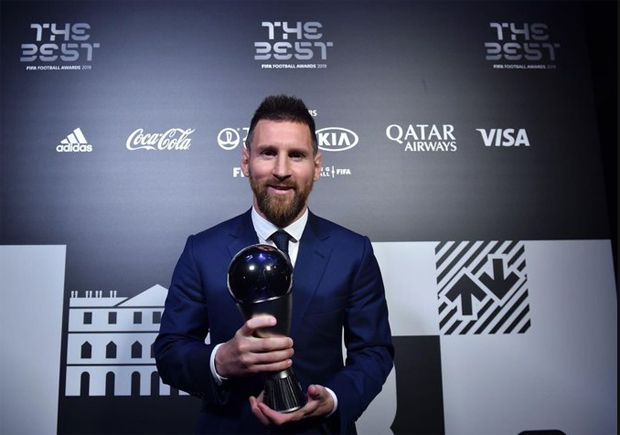 Lionel Messi Rebut Penghargaan The Best FIFA 2019