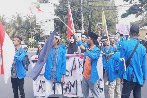 Mahasiswa di Lombok Timur Tolak RUU KUHP