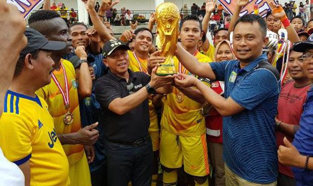 Bupati Pasangkayu Tutup Turnament Bupati Cup VII 2019