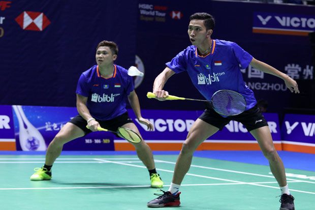 Hasil Korea Open, Ganda Putra Indonesia Menang Rubber Game Seru