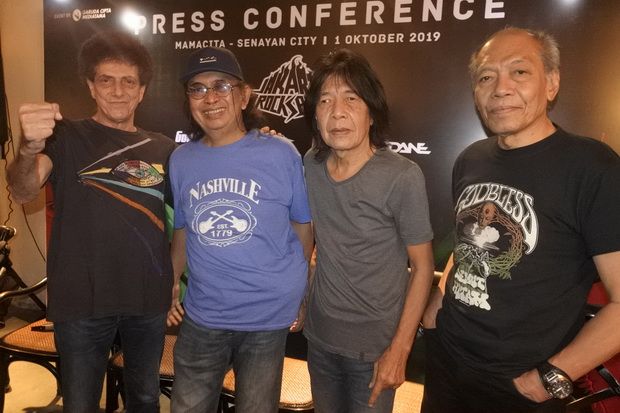 Empat Band Cadas Tanah Air Bakal Gebrak Jakarta Rock Space