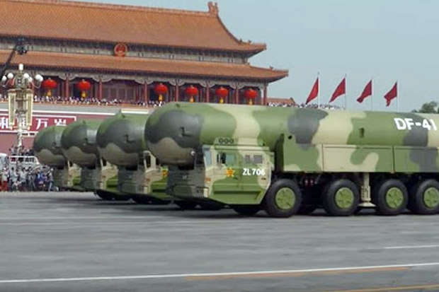 China Pamer Misil dan Senjata Kiamat Penjangkau AS dalam 30 Menit