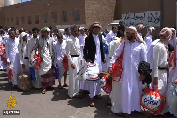 Pemberontak Houthi Bebaskan 350 Tahanan