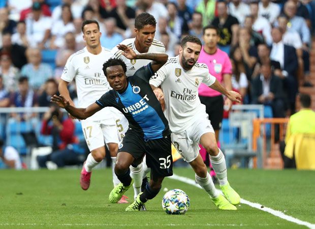 Babak I: Real Madrid Dipermalukan Club Brugge