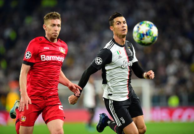 Pesta Kemenangan Juventus atas Bayer Leverkusen Ditutup Ronaldo
