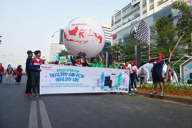 Hentikan Pemanasan Global, Sharp Indonesia Kampanye di CFD
