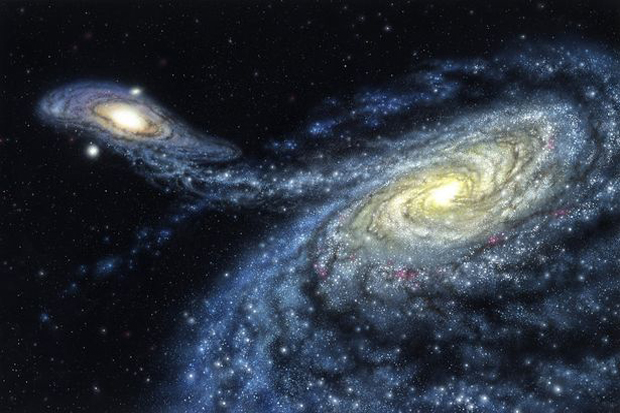 Pergerakan Galaksi Kanibal Picu Andromeda Tabrak Bima Sakti