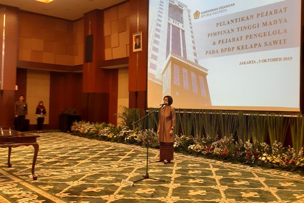 Lantik Pejabat Baru, Sri Mulyani Minta Tingkatkan Peran Indonesia di Mata Dunia