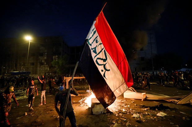 Korban Tewas Demonstrasi Irak Tembus 44 Jiwa
