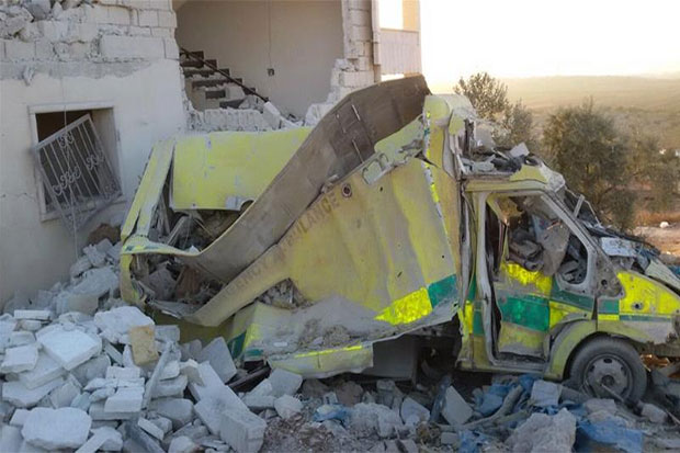 Tembakan Artileri Hancurkan Rumah Sakit di Idlib