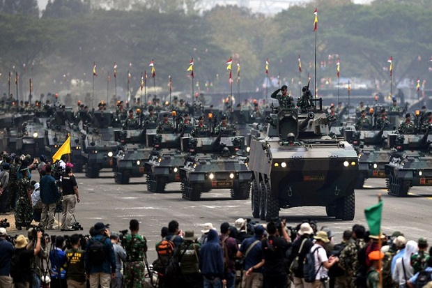 SBY dan Megawati Hadiri HUT Ke-74 TNI di Halim
