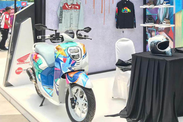 DAM Ajak Pemilik Honda Genio Custom Motor ala Playground