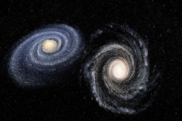 Galaksi Andromeda Diperkirakan Akan Caplok Bima Sakti