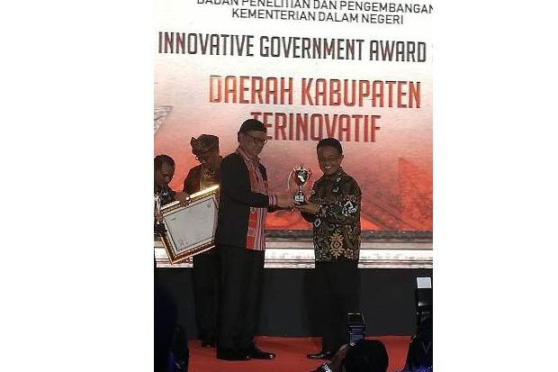 Raih IGA 2019, Agam Peringkat 6 Kabupaten Terinovatif se-Indonesia