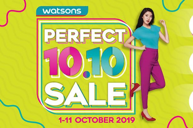 Watsons Menggelar Perfect 10.10 Sale