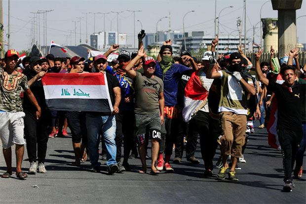 Pemerintah Irak Sebut Aparat Tak Tembaki Demonstran