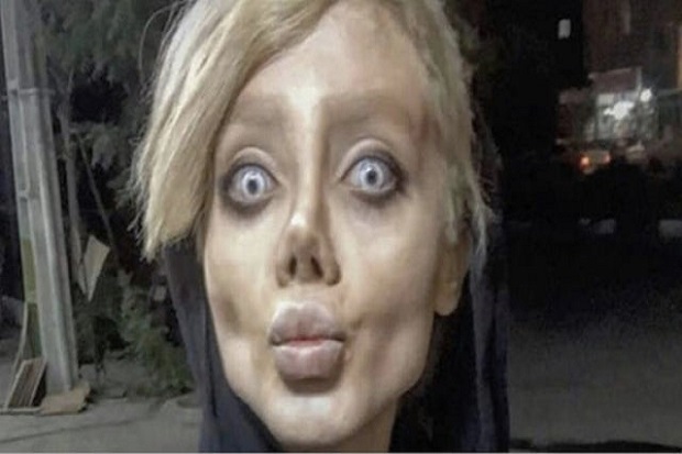 Zombie Angelina Jolie asal Iran Ditangkap karena Penistaan Agama