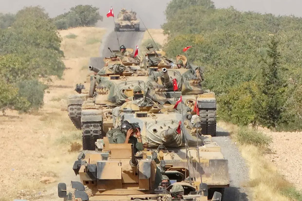 Trio Eropa Kutuk Operasi Militer Turki di Suriah