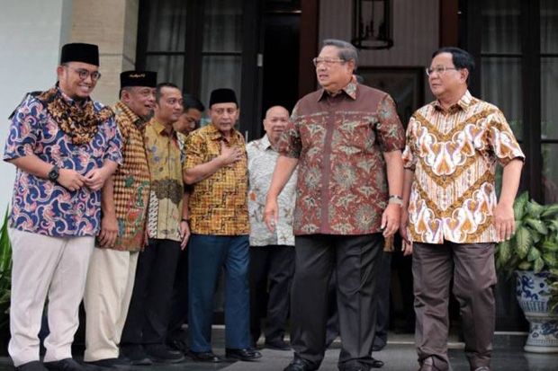 SBY-Prabowo Bertemu Jokowi, Indikasi Gerindra-Demokrat Masuk Kabinet