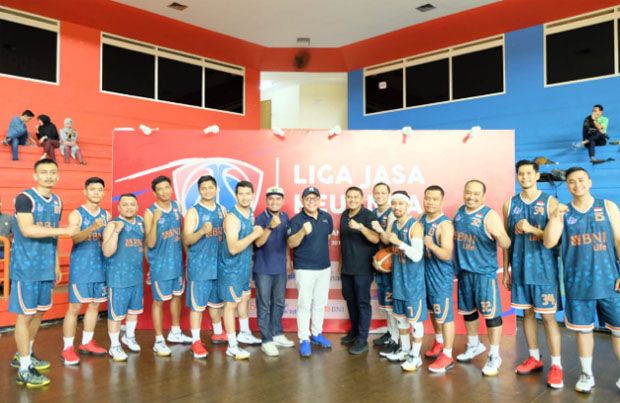 Tim Basket BNI Life Jawara Liga Baket Jasa Keuangan 2019