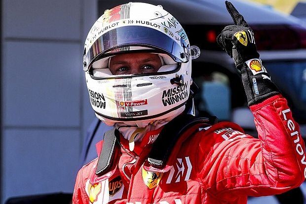Sebastian Vettel Raih Posisi Pole GP Jepang
