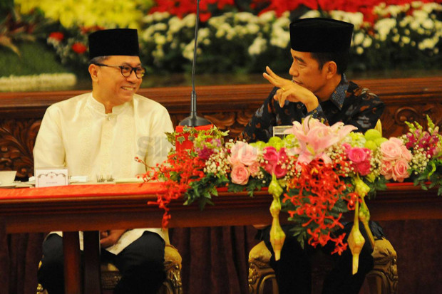 Bertemu Zulhas, Jokowi Bertanya Soal Amandemen UUD 1945