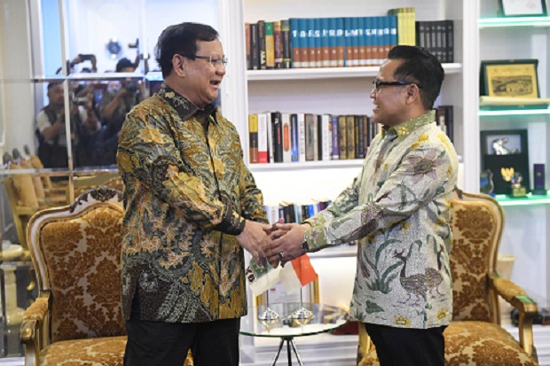 Temui Cak Imin, Prabowo: Saya Merasa Dekat dengan PKB dari Dulu