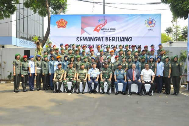 Panglima TNI Berangkatkan Atlet TNI dan Karateka Indonesia Ikuti Kejuaraan Kelas Dunia