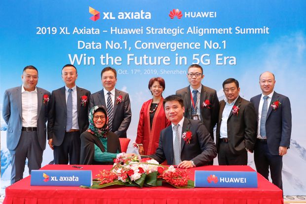 Siapkan Jaringan 5G, XL Axiata Putuskan Gandeng Huawei