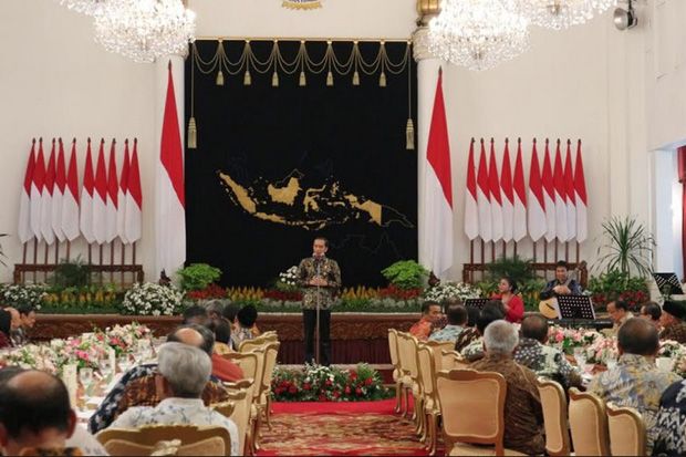 Perpisahan dengan Menteri Kabinet Kerja, Jokowi Banyak Minta Maaf