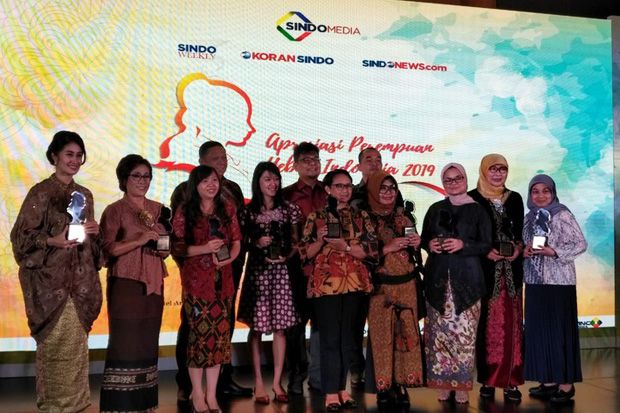 SINDO Media Beri Penghargaan kepada 15 Perempuan Hebat Indonesia