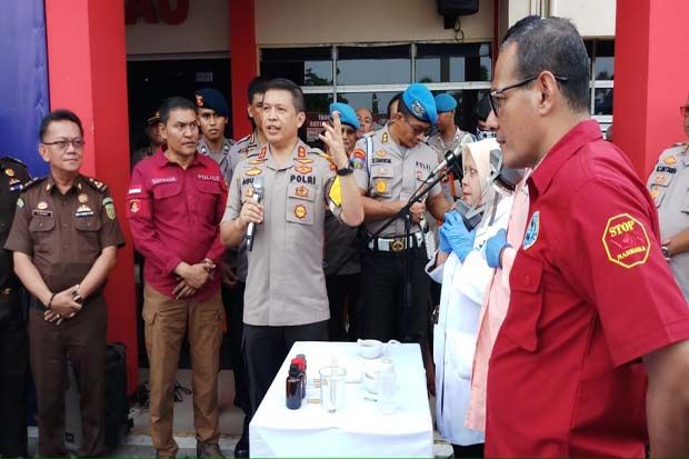 Kapolda Persempit Ruang Gerak Bandar Narkoba di Riau