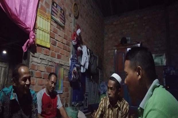 Jalin Silaturahim, Satgas TMMD Anjangsana ke Rumah Warga