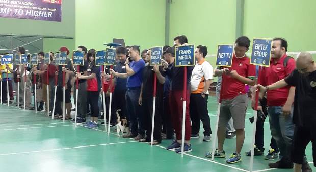Pererat Hubungan dengan Media, PLN Gelar Turnamen Badminton