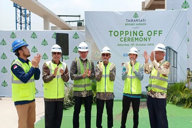 Topping Off, Tamansari Bintaro Mansion Siap Serah Terima 2020