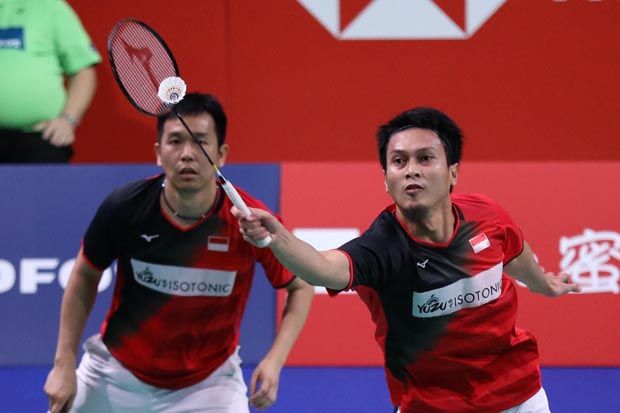 Hendra/Ahsan Begadang Pelajari Permainan Kevin/Marcus