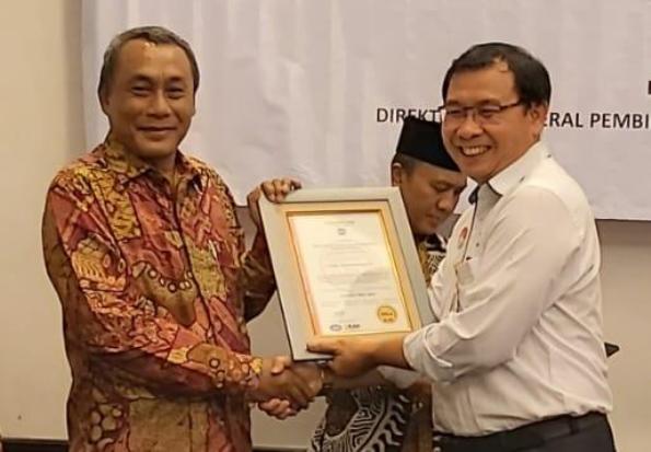 Disnakertrans Kabupaten Serang Raih SNI ISO 9001:2015