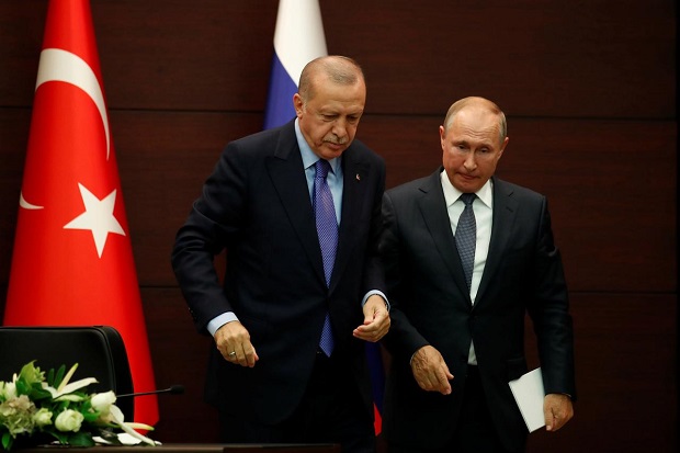 Rusia: Pembicaraan Antara Putin-Erdogan Soal Suriah akan Rumit